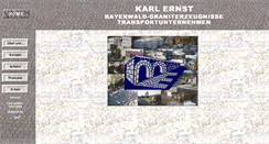 Desktop Screenshot of granit-ernst.de